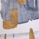 Wensen Qi / Vincent Cazeneuve
Untitled 32
Pigments from Incense Ashes and Pollution Dust, Chalk, Graphite Pencil, Chinese Ink on Shuxuan Paper, Oxidized Bronze Leaves Mounted on Scroll
252 x 92 cm | 2013